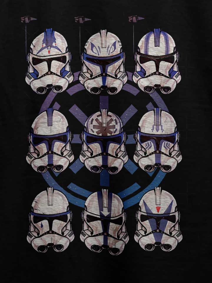 nine-stormtroopers-t-shirt schwarz 4
