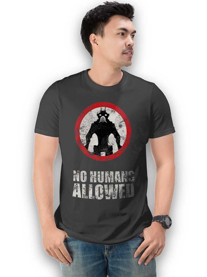 no-humans-allowed-t-shirt dunkelgrau 2