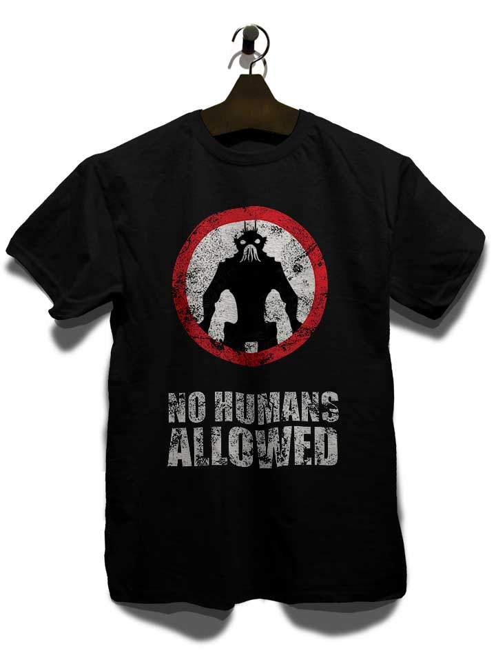 no-humans-allowed-t-shirt schwarz 3