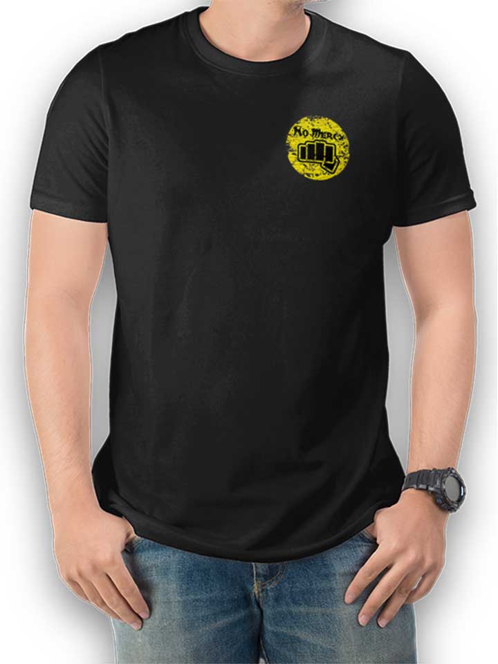 No Mercy Karate Kid Chest Print T-Shirt black L