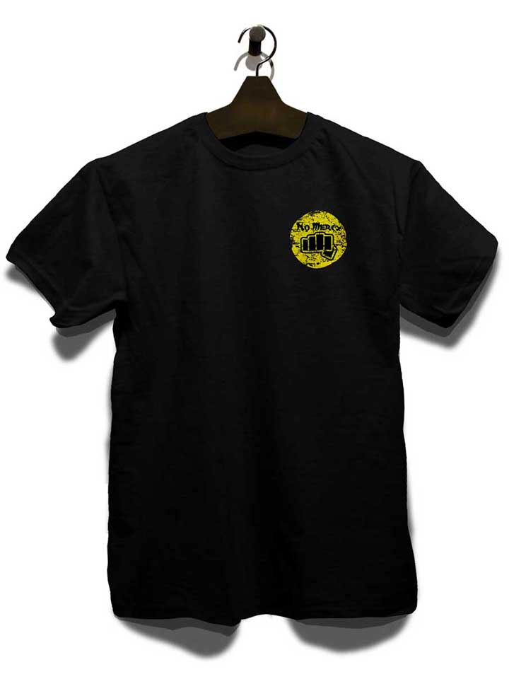 no-mercy-karate-kid-chest-print-t-shirt schwarz 3