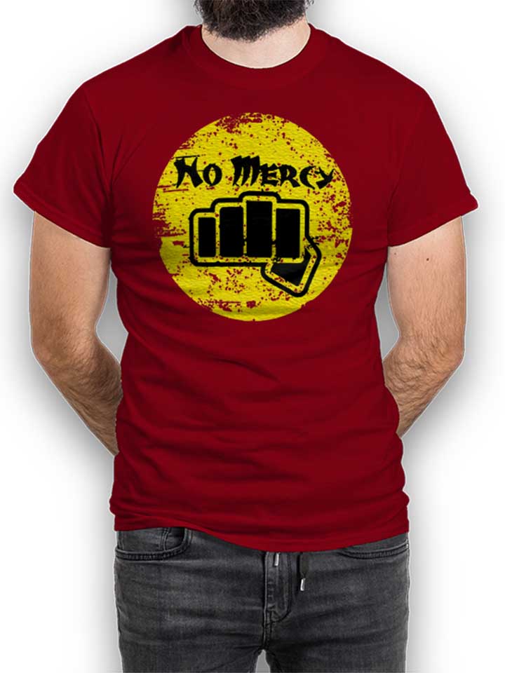 no-mercy-karate-kid-t-shirt bordeaux 1