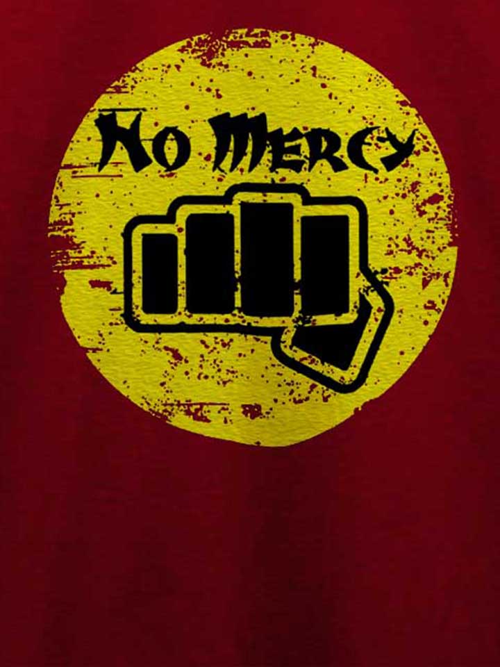 no-mercy-karate-kid-t-shirt bordeaux 4