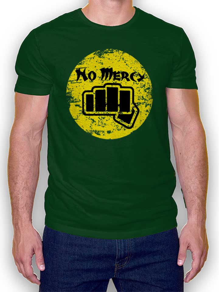 No Mercy Karate Kid T-Shirt dunkelgruen L