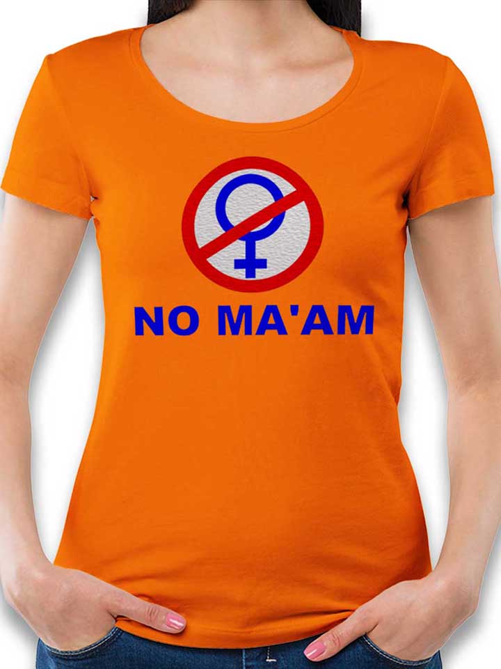 nomaam-damen-t-shirt orange 1