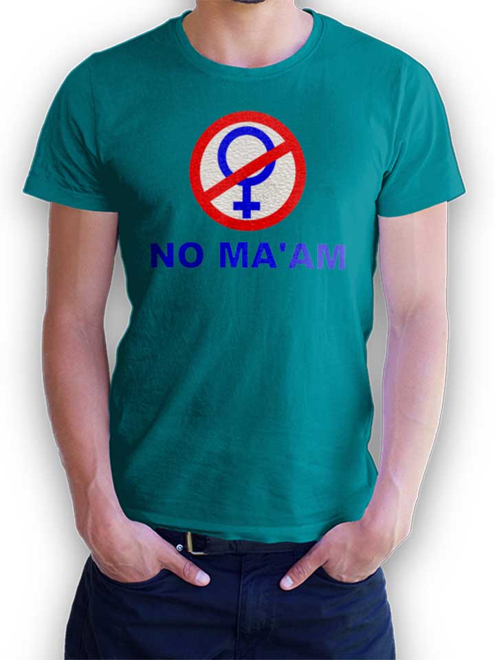nomaam-t-shirt tuerkis 1