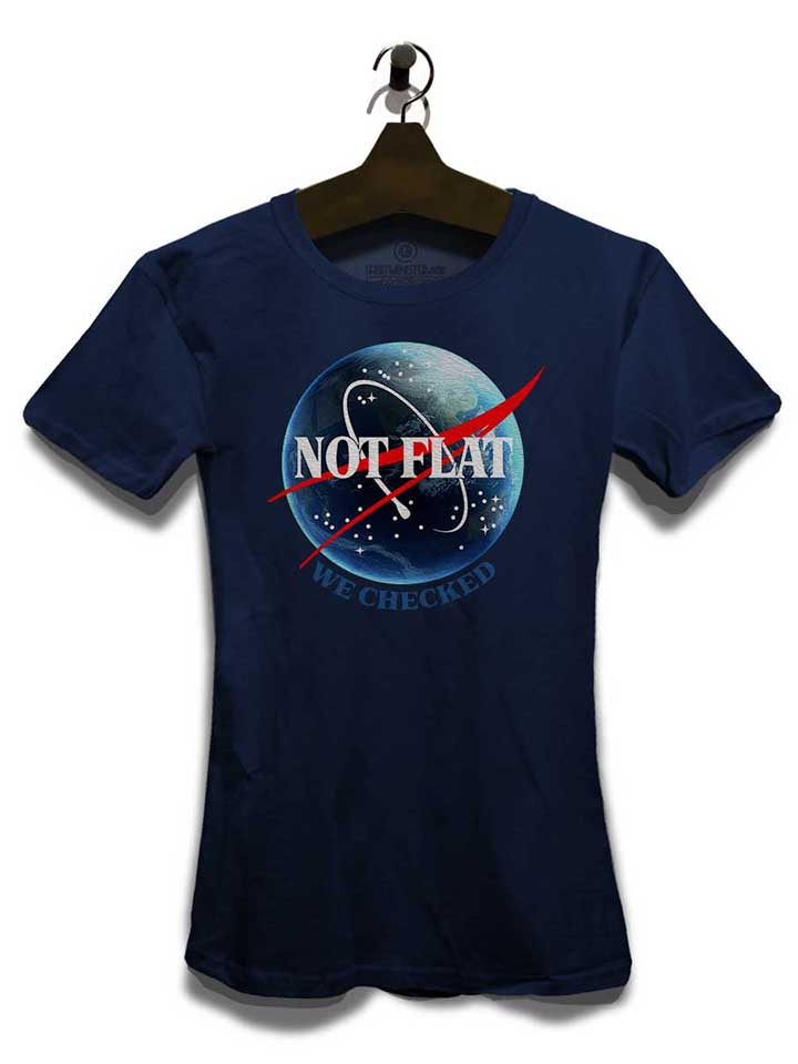 not-flat-nasa-damen-t-shirt dunkelblau 3