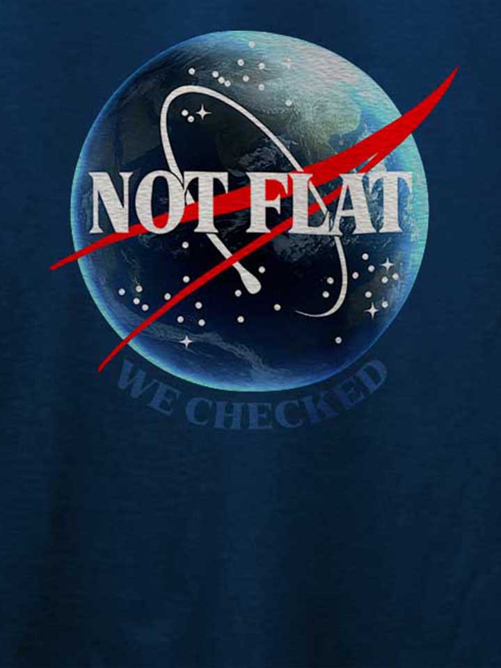 not-flat-nasa-t-shirt dunkelblau 4
