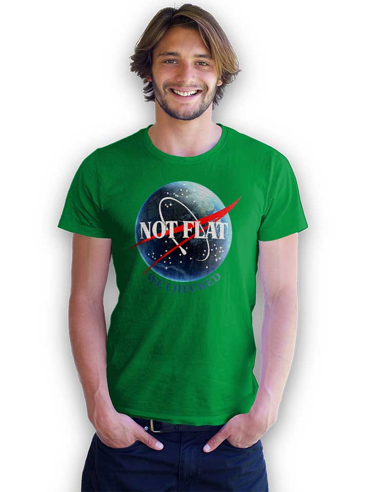 not-flat-nasa-t-shirt gruen 2