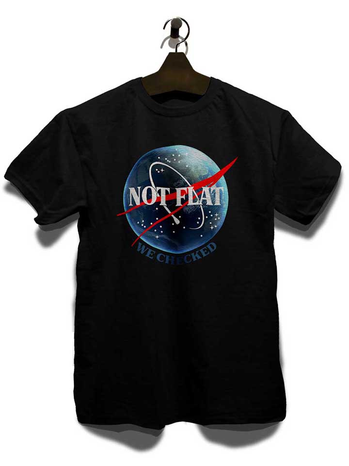 not-flat-nasa-t-shirt schwarz 3