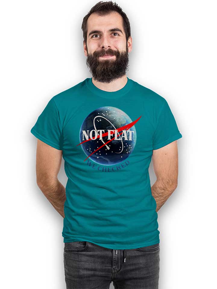 not-flat-nasa-t-shirt tuerkis 2