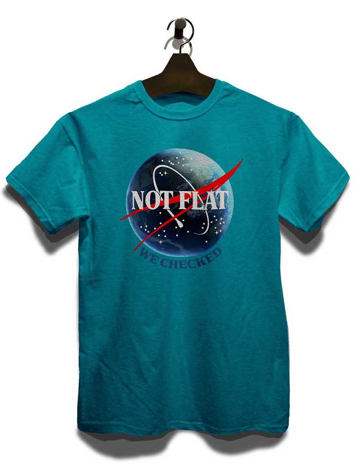 not-flat-nasa-t-shirt tuerkis 3