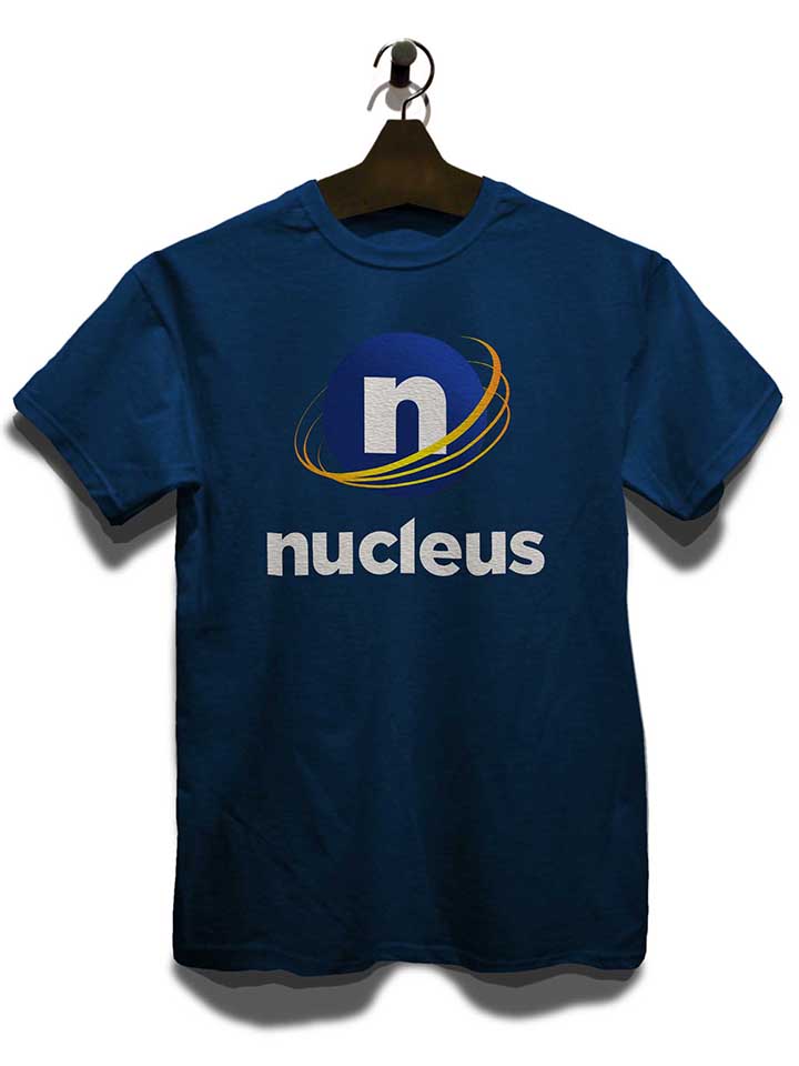 nucleus-logo-t-shirt dunkelblau 3