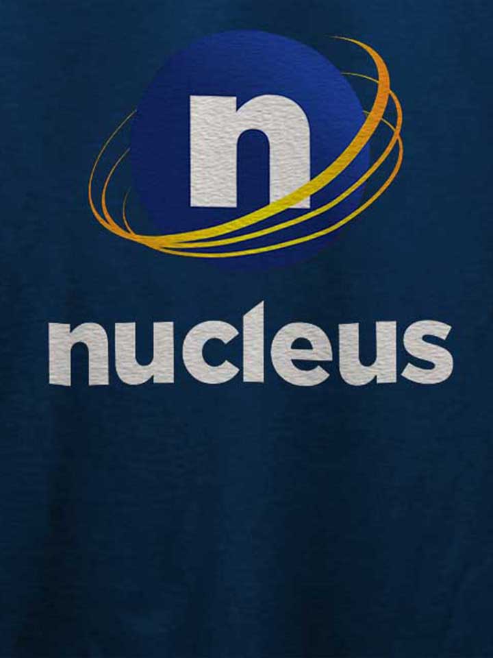 nucleus-logo-t-shirt dunkelblau 4