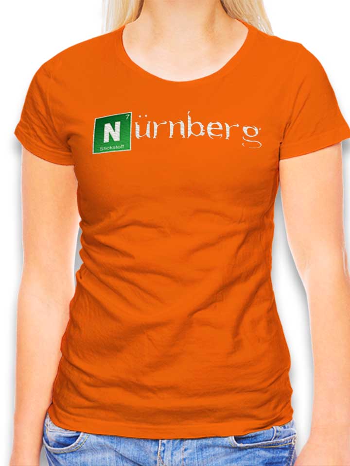 nuernberg-damen-t-shirt orange 1