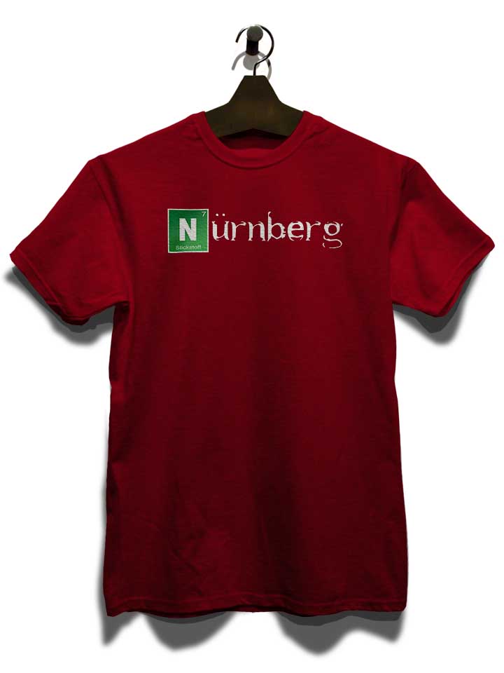 nuernberg-t-shirt bordeaux 3