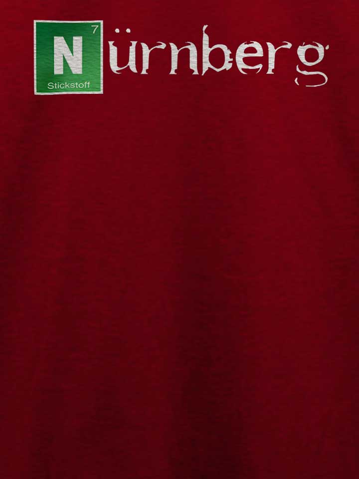 nuernberg-t-shirt bordeaux 4