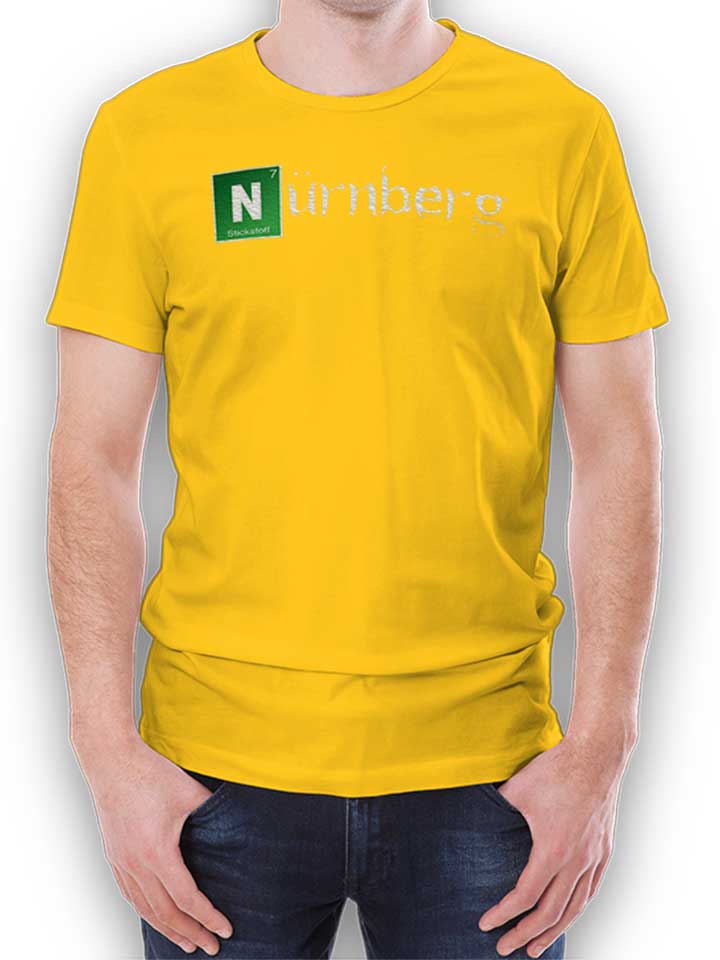nuernberg-t-shirt gelb 1