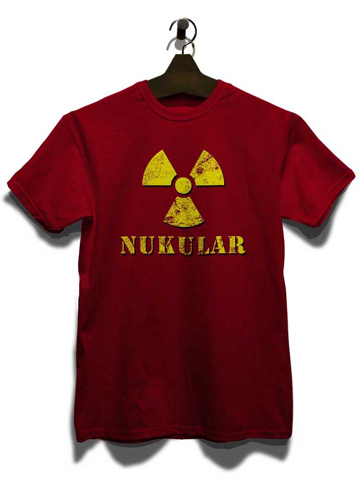 nukular-t-shirt bordeaux 3