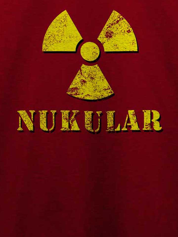 nukular-t-shirt bordeaux 4