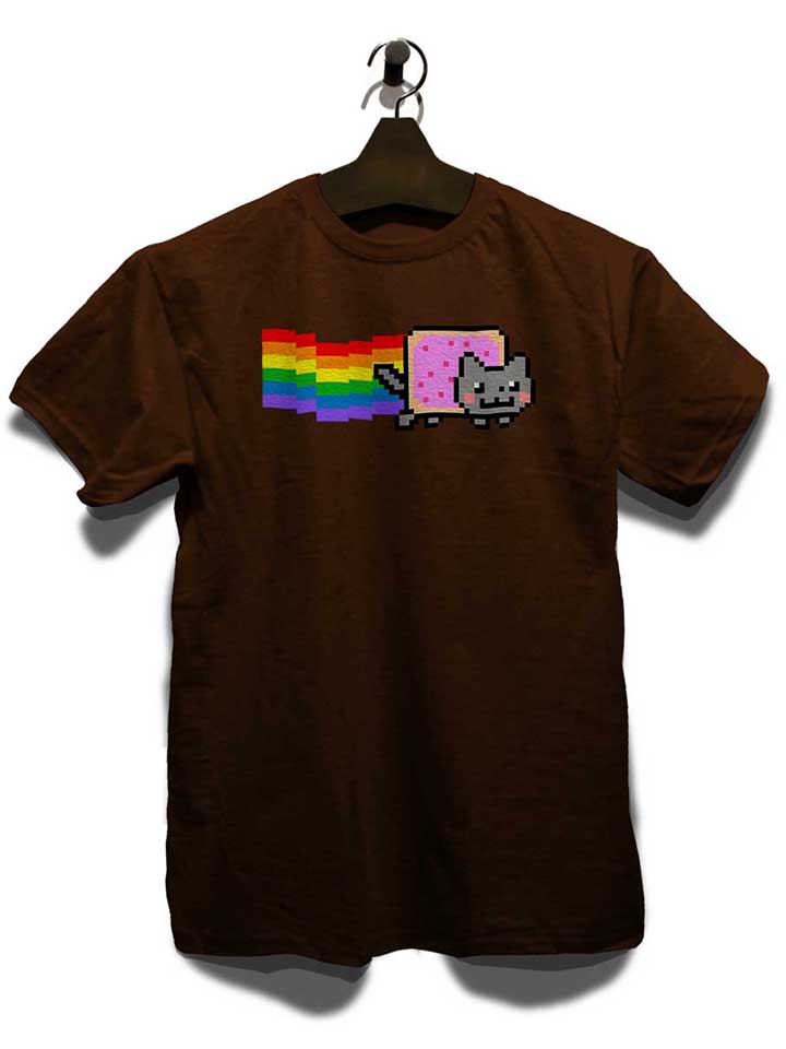 nyan-cat-t-shirt braun 3