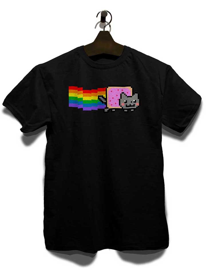nyan-cat-t-shirt schwarz 3