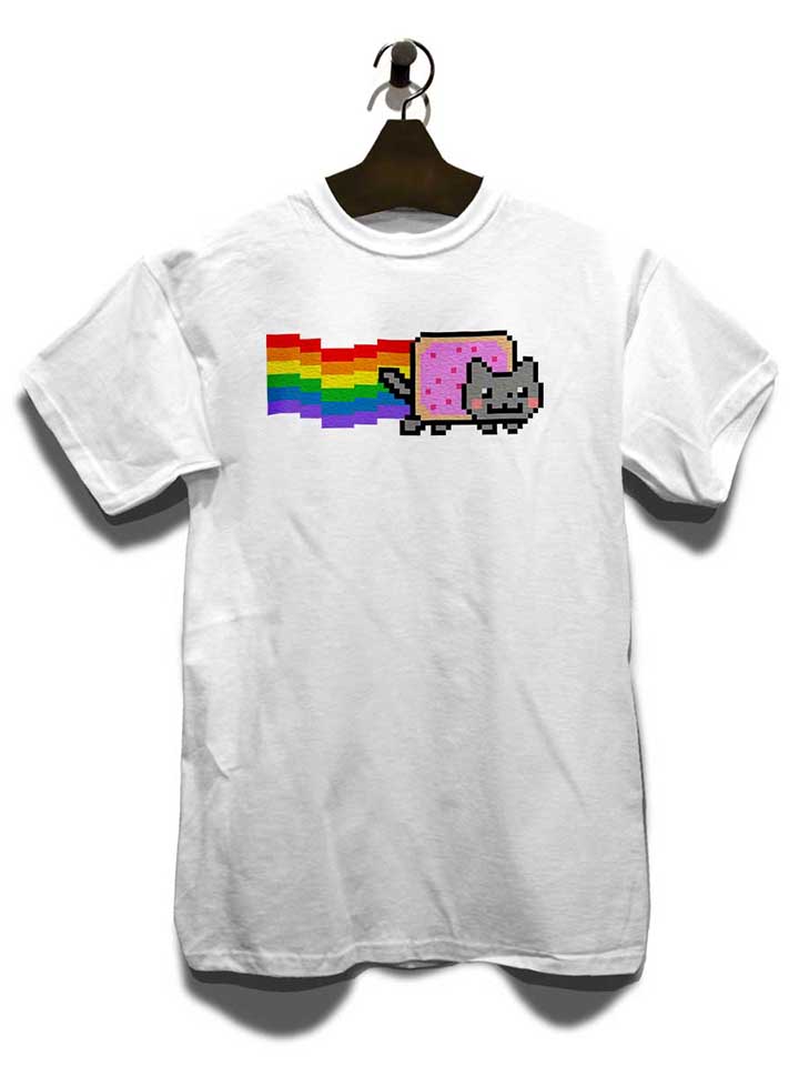 nyan-cat-t-shirt weiss 3