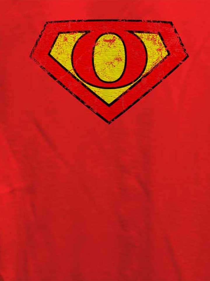 o-buchstabe-logo-vintage-damen-t-shirt rot 4