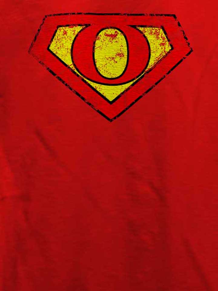 o-buchstabe-logo-vintage-t-shirt rot 4