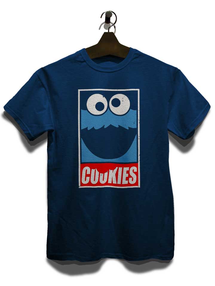 obey-cookies-t-shirt dunkelblau 3