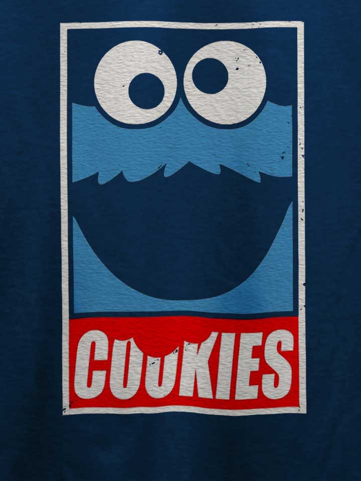 obey-cookies-t-shirt dunkelblau 4