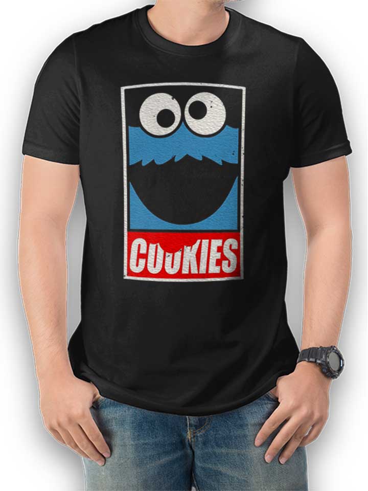 obey-cookies-t-shirt schwarz 1
