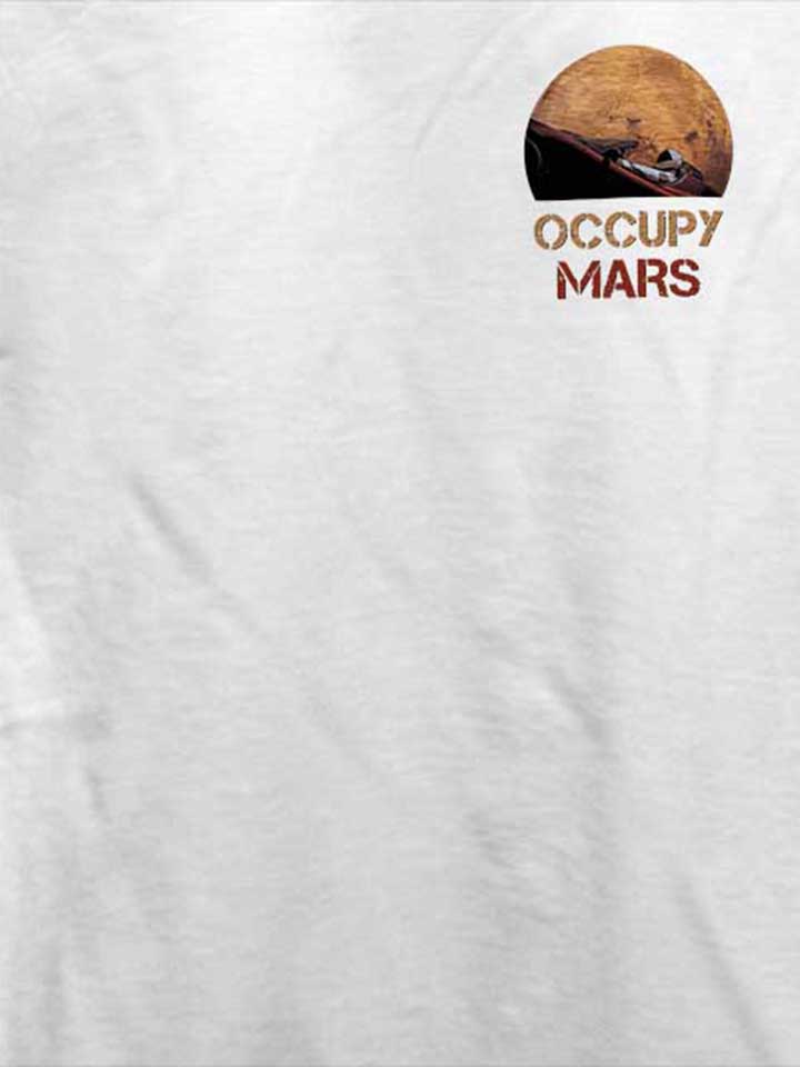 occupy-mars-space-car-chest-print-t-shirt weiss 4