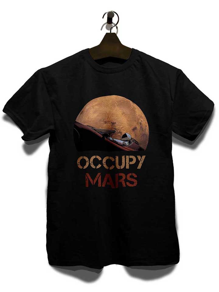 occupy-mars-space-car-t-shirt schwarz 3
