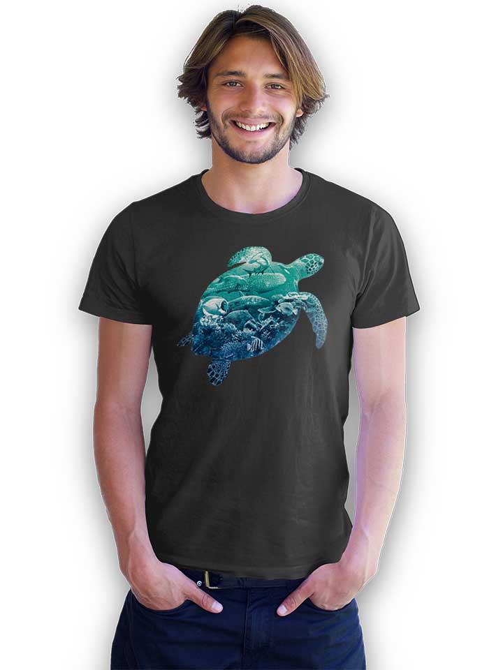 ocean-turtle-t-shirt dunkelgrau 2