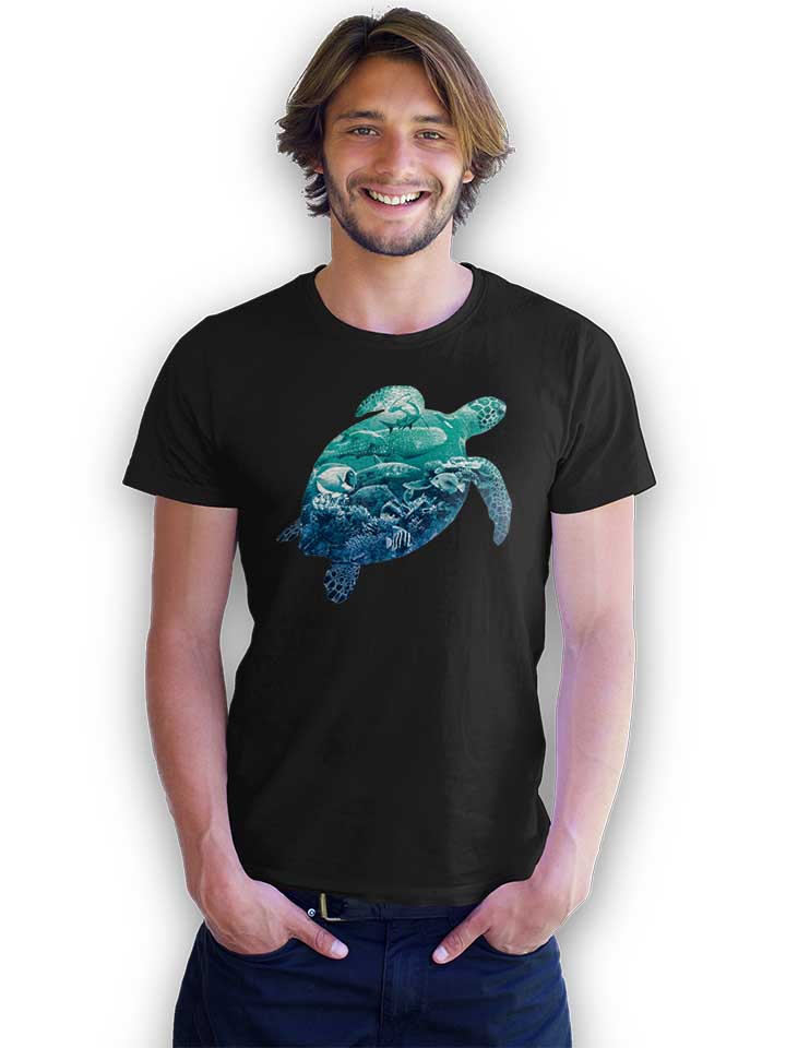 ocean-turtle-t-shirt schwarz 2