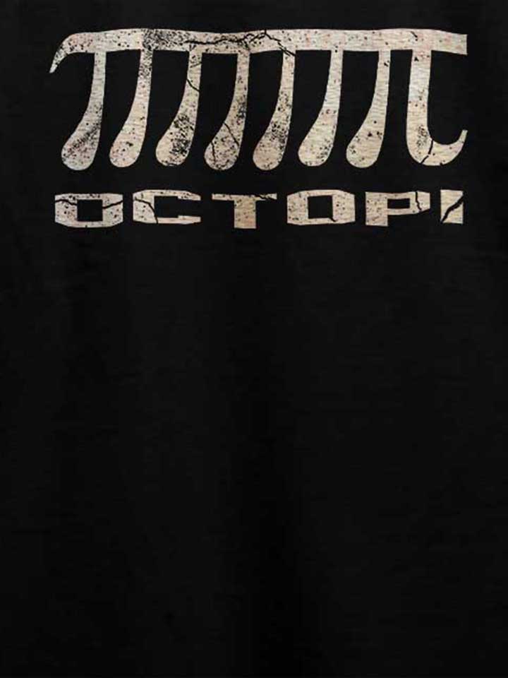octopi-vintage-t-shirt schwarz 4