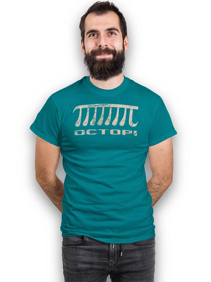 octopi-vintage-t-shirt tuerkis 2
