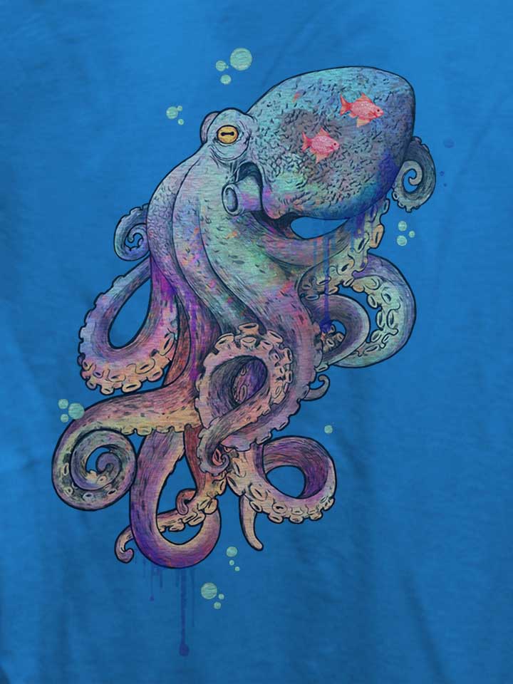 octopus-02-damen-t-shirt royal 4