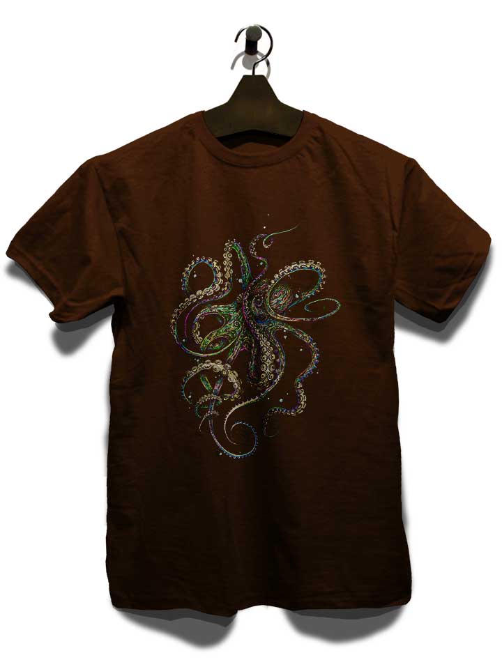 octopus-03-t-shirt braun 3