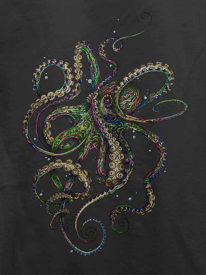 octopus-03-t-shirt dunkelgrau 4