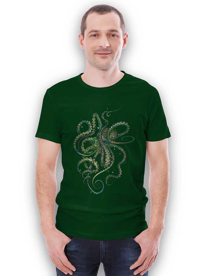octopus-03-t-shirt dunkelgruen 2