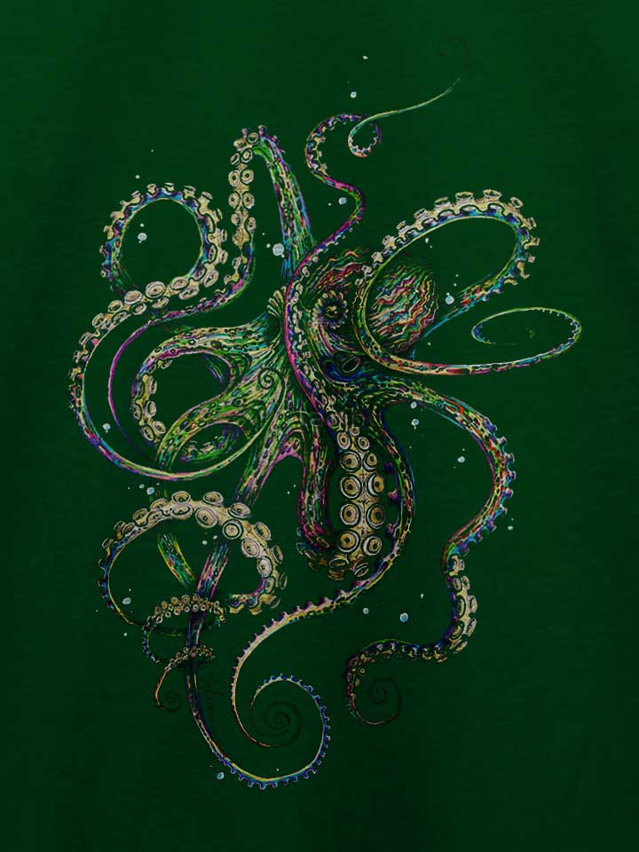 octopus-03-t-shirt dunkelgruen 4