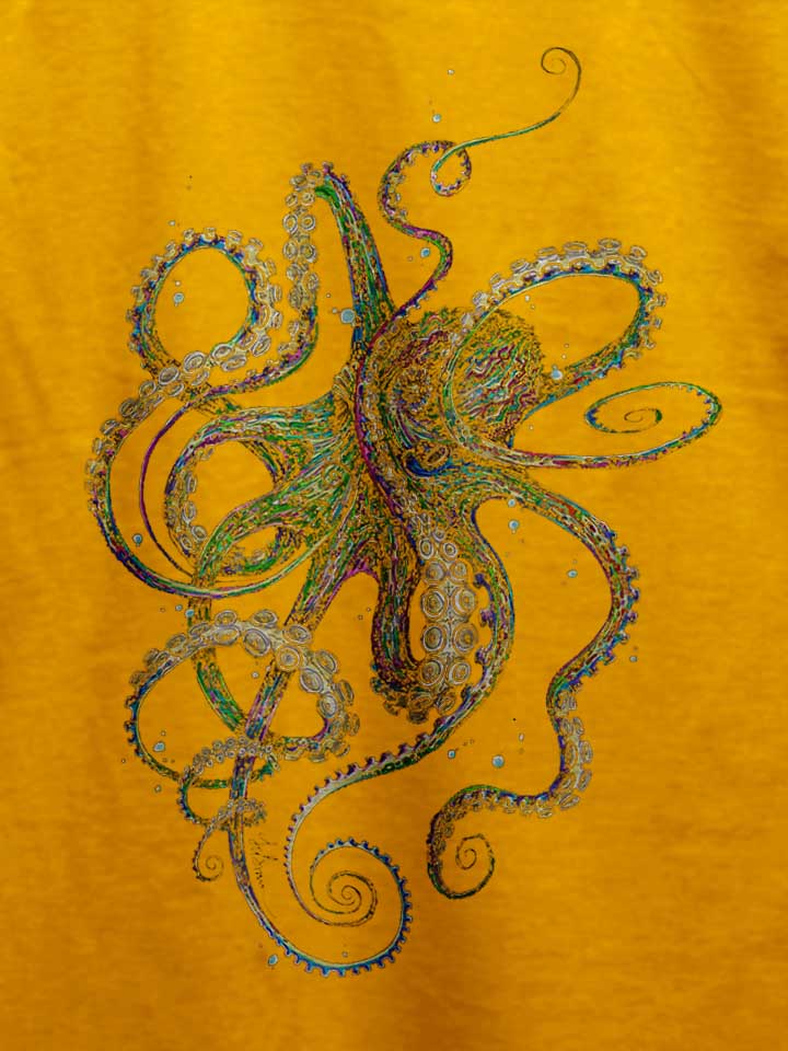 octopus-03-t-shirt gelb 4