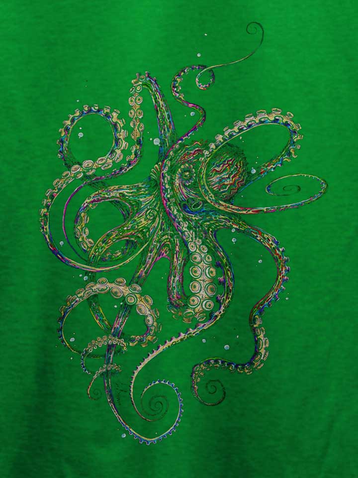 octopus-03-t-shirt gruen 4