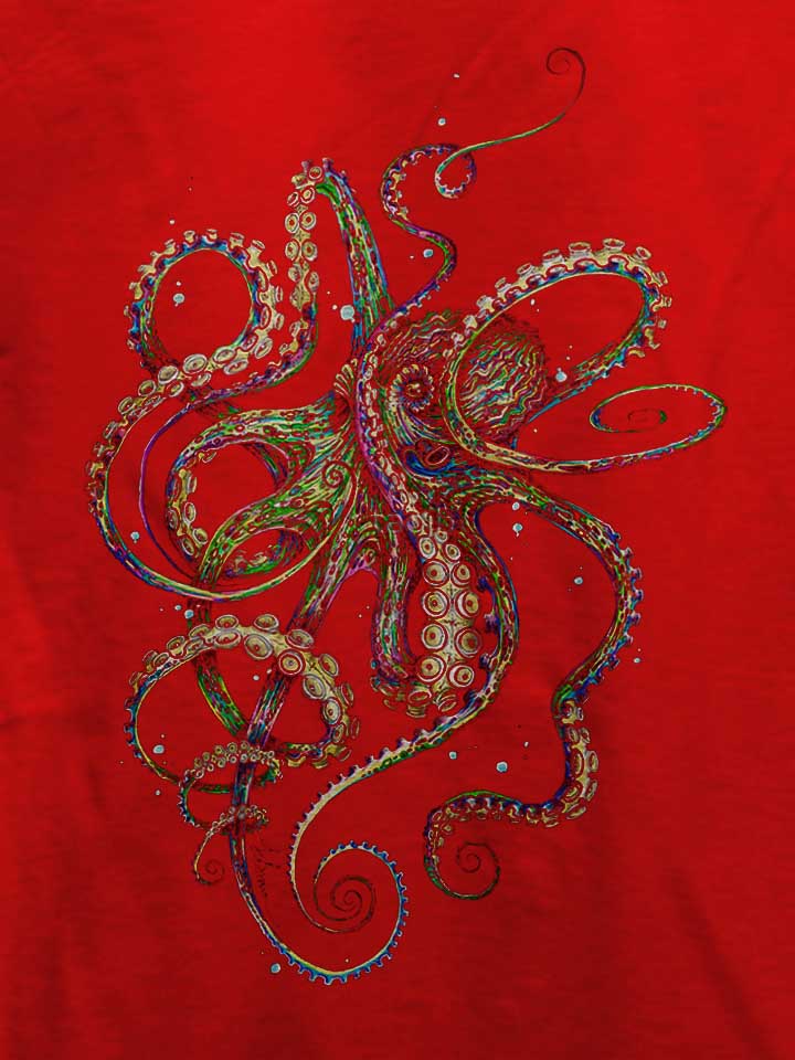 octopus-03-t-shirt rot 4