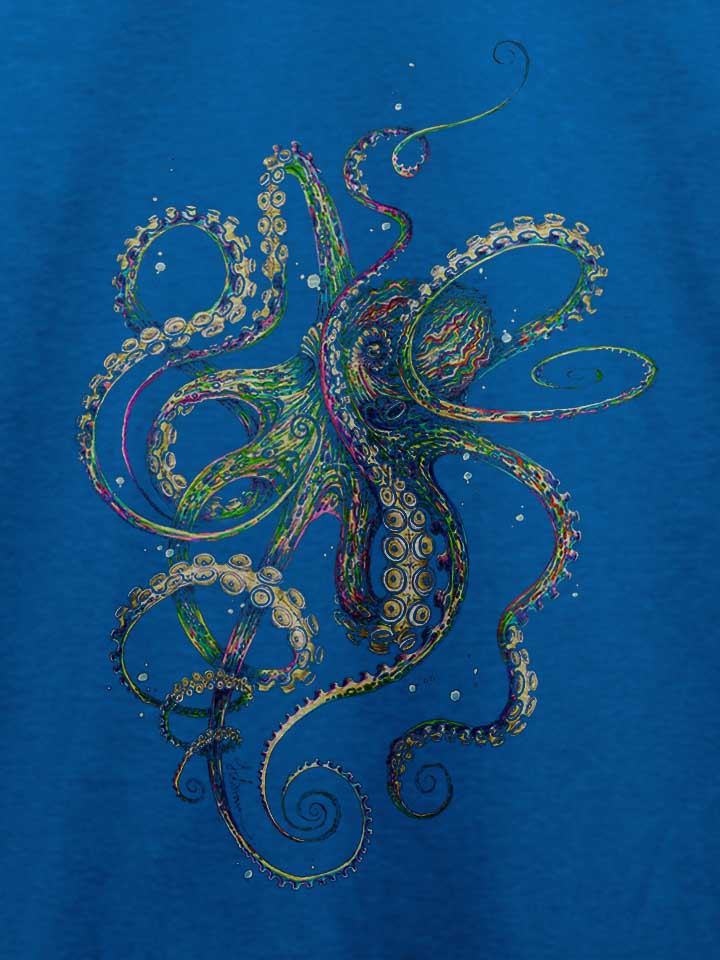 octopus-03-t-shirt royal 4