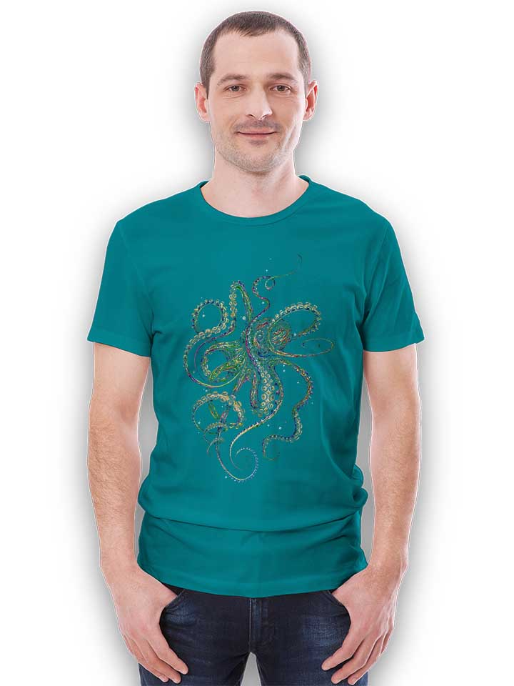 octopus-03-t-shirt tuerkis 2