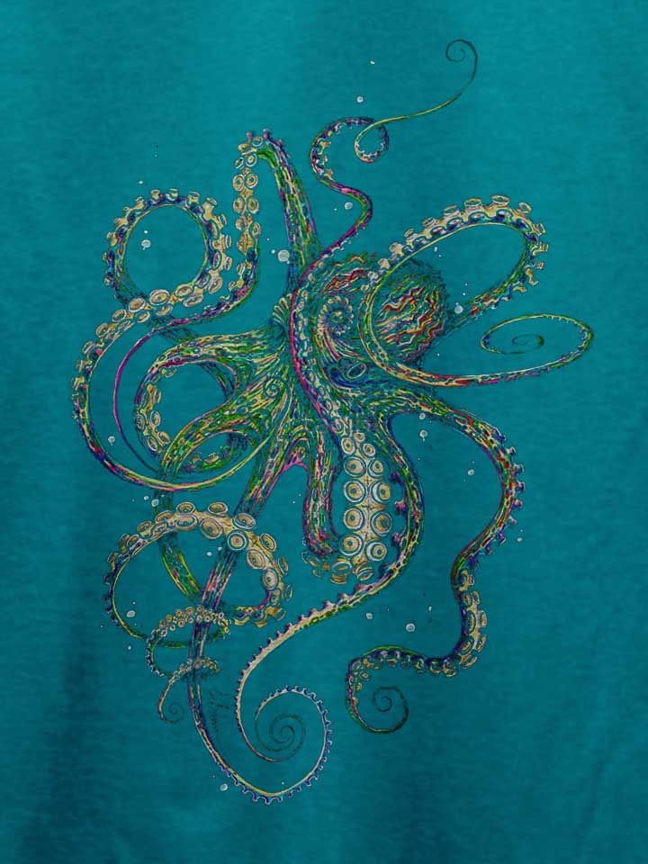 octopus-03-t-shirt tuerkis 4
