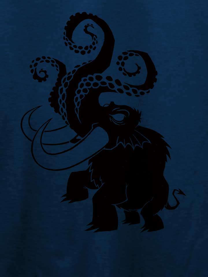 octopus-elephant-t-shirt dunkelblau 4